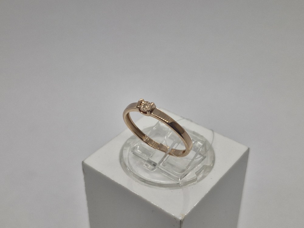 КОЛЬЦО БРИЛЛИАНТ (Ag 925)