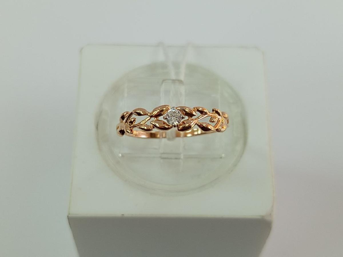 КОЛЬЦО С КАМНЕМ (Au 585)