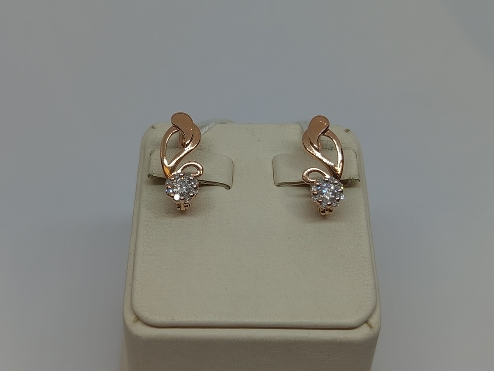 СЕРЬГИ БРИЛЛИАНТ (Au 585)