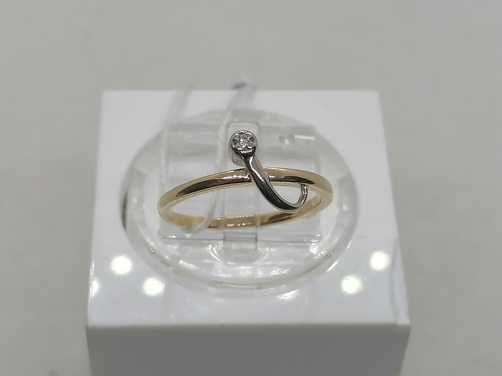 КОЛЬЦО БРИЛЛИАНТ Au 585