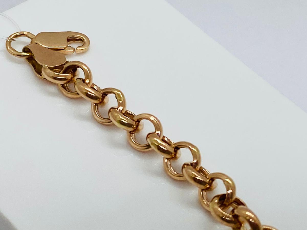 БРАСЛЕТ ПУСТОТЕЛЫЙ Фантазия (Au 585)