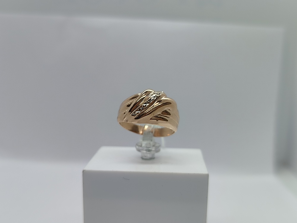 КОЛБКМ585 КОЛЬЦО БЕЗ КАМНЯ (Au 585)