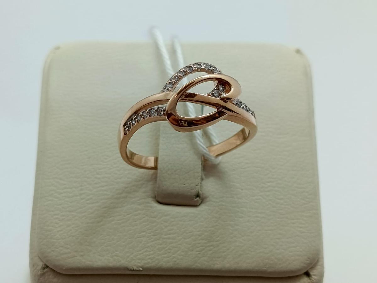 КОЛКМИ585 КОЛЬЦО С КАМНЯМИ (Au 585)