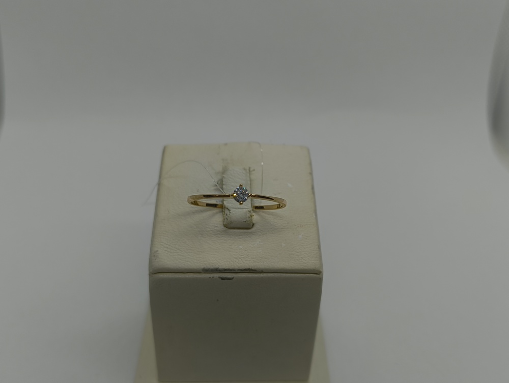 КОЛЬЦО С КАМНЕМ (Au 585)