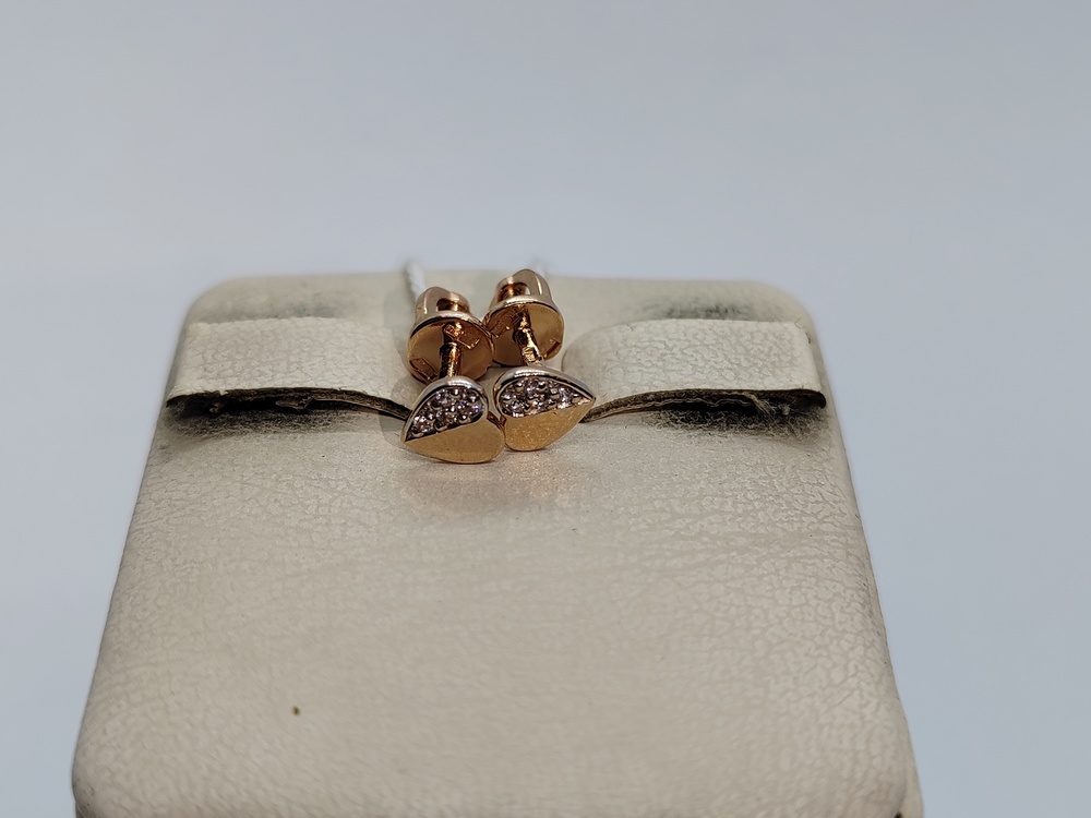 СПУС585 СЕРЬГИ ПУСЕТЫ (Au 585) СПУС585 СЕРЬГИ ПУСЕТЫ (Au 585)