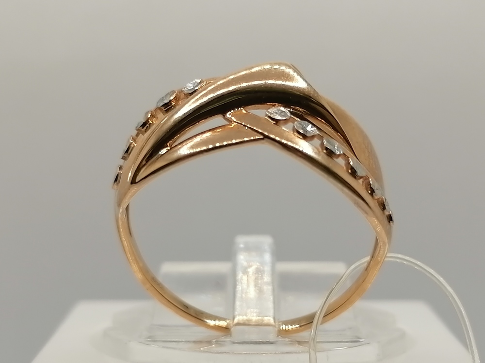 018742 КОЛЬЦО БЕЗ КАМНЯ (Au 585)