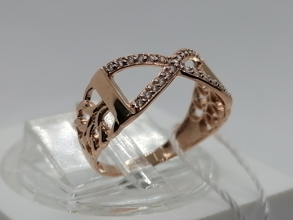 КОЛКМИ585 КОЛЬЦО С КАМНЯМИ (Au 585) КОЛКМИ585 КОЛЬЦО С КАМНЯМИ (Au 585)