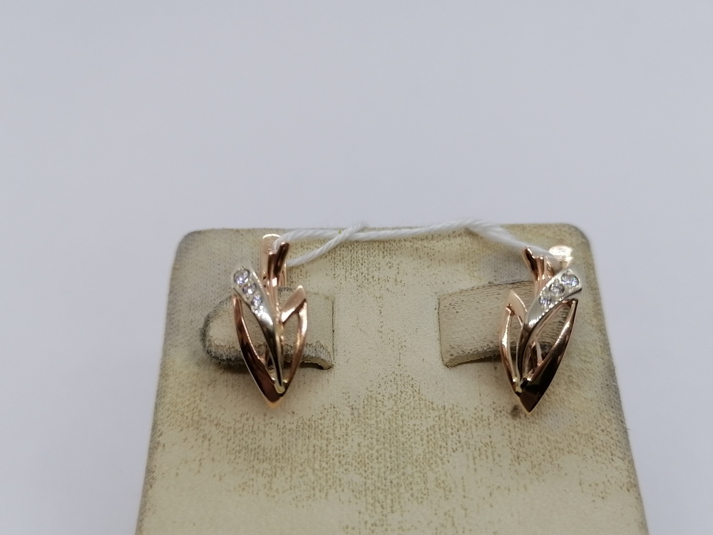 СКМИ585 СЕРЬГИ С КАМНЯМИ (Au 585) СКМИ585 СЕРЬГИ С КАМНЯМИ (Au 585)