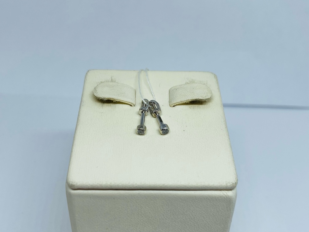 СПУС585 СЕРЬГИ ПУСЕТЫ (Au 585)