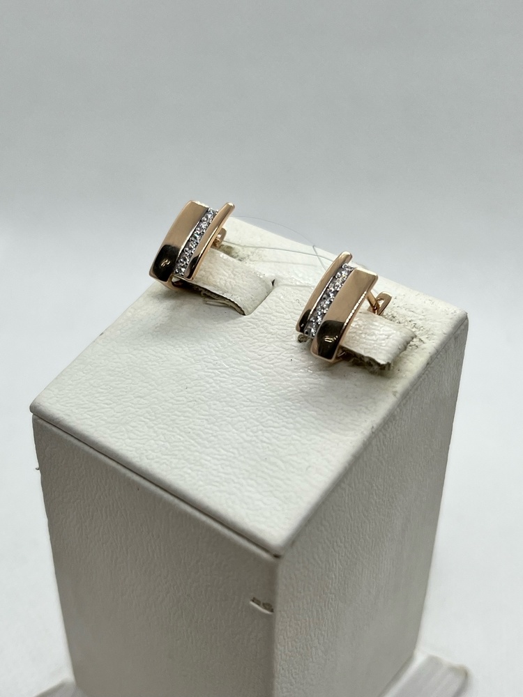 СЕРЬГИ С КАМНЯМИ (Au 585)