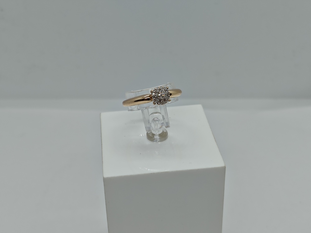 КОЛЬЦО БРИЛЛИАНТ Au 585