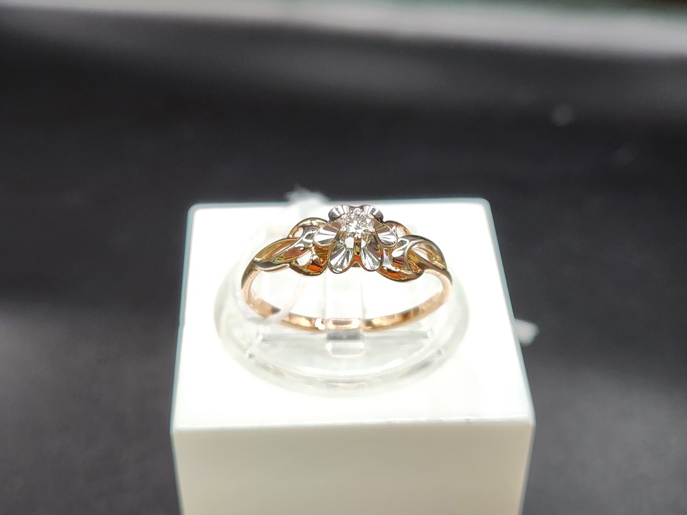 КОЛЬЦО БРИЛЛИАНТ Au 585