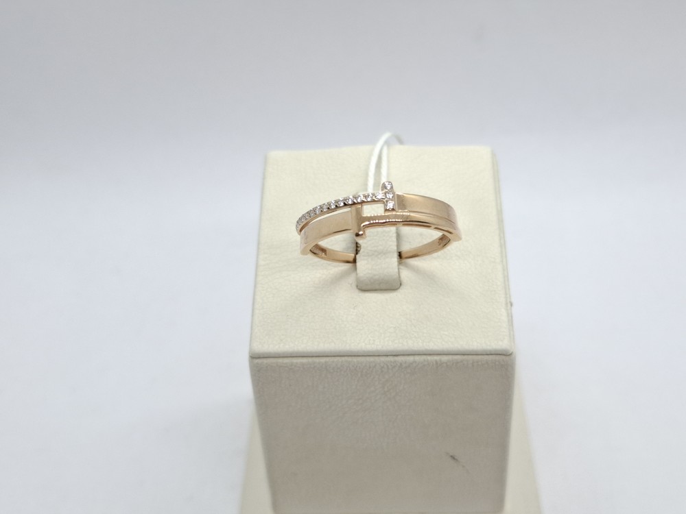 КОЛКМИ585 КОЛЬЦО С КАМНЯМИ (Au 585)