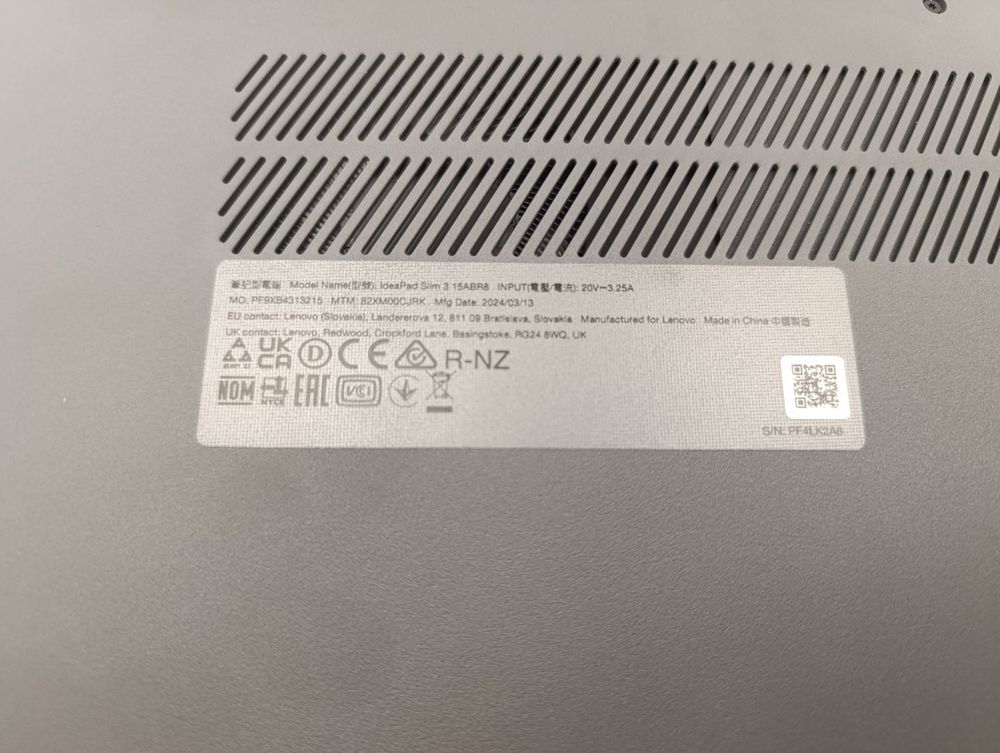 Ноутбук Lenovo; 7730U, AMD Radeon (TM) Graphics, 16 Гб, 512 GB, Нет