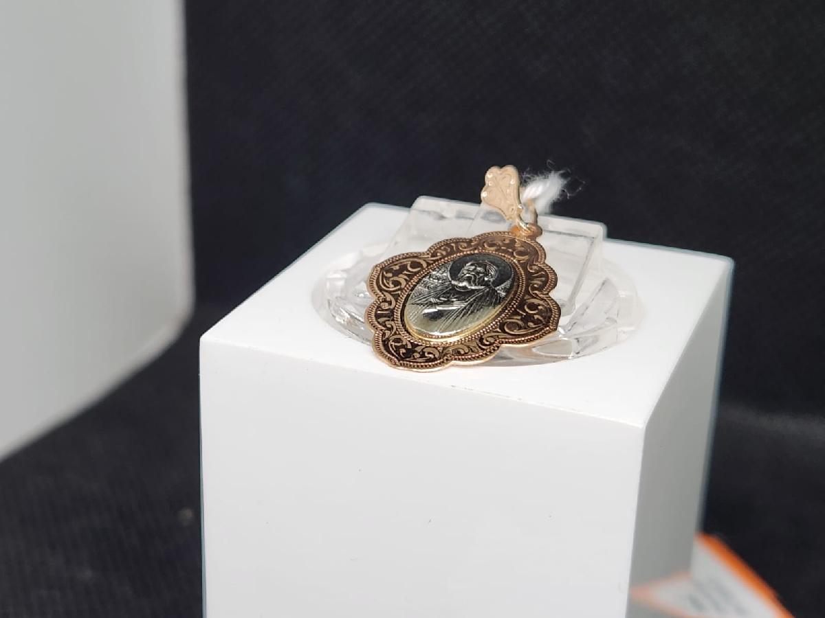 ПОДИБК585 ПОДВЕСКА ИКОНА БЕЗ КАМНЯ (Au 585)