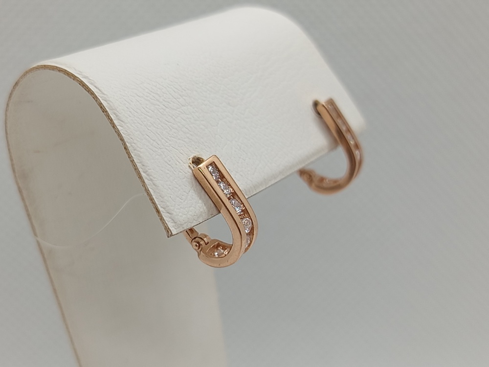 СЕРЬГИ С КАМНЯМИ (Au 585)