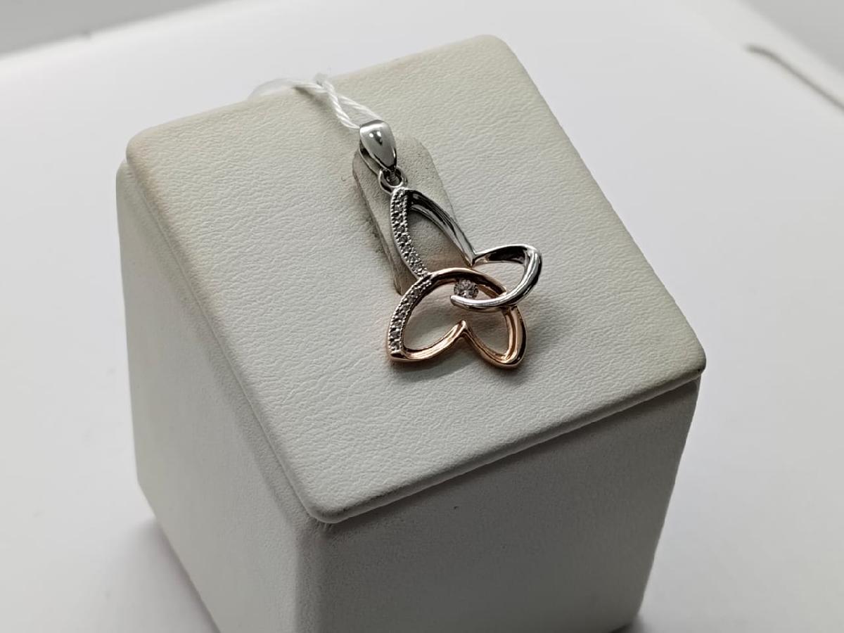 ПОДКМИ585 ПОДВЕСКА С КАМНЯМИ (Au 585) ПОДКМИ585 ПОДВЕСКА С КАМНЯМИ (Au 585)