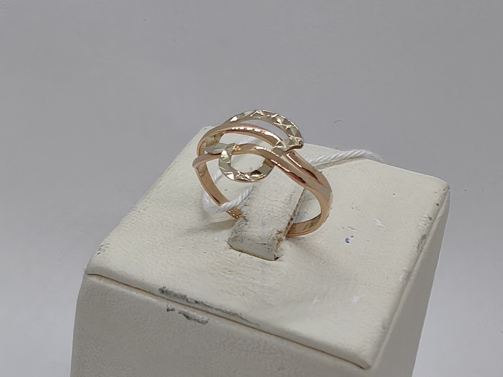 КОЛБКМ585 КОЛЬЦО БЕЗ КАМНЯ (Au 585)