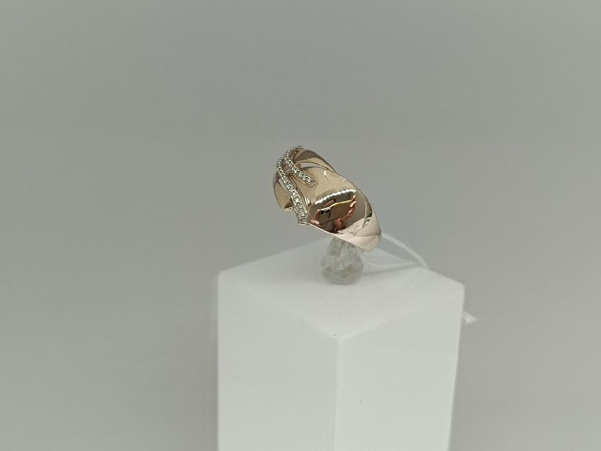 КОЛКМИ585 КОЛЬЦО С КАМНЯМИ (Au 585)