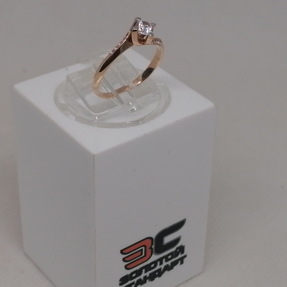 КОЛКМИ585 КОЛЬЦО С КАМНЯМИ (Au 585)