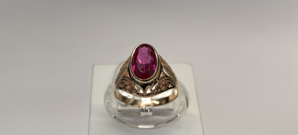 КОЛЬЦО С КАМНЕМ (Au 583)