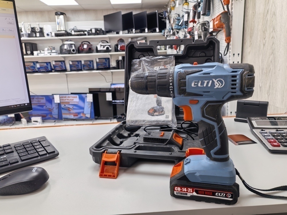 Шуруповерт ELTI CD-14-2L