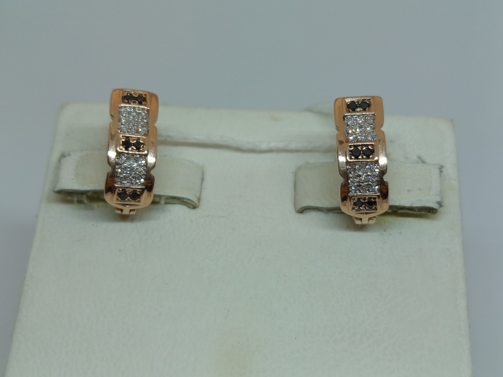 СЕРЬГИ БРИЛЛИАНТ (Au 585)