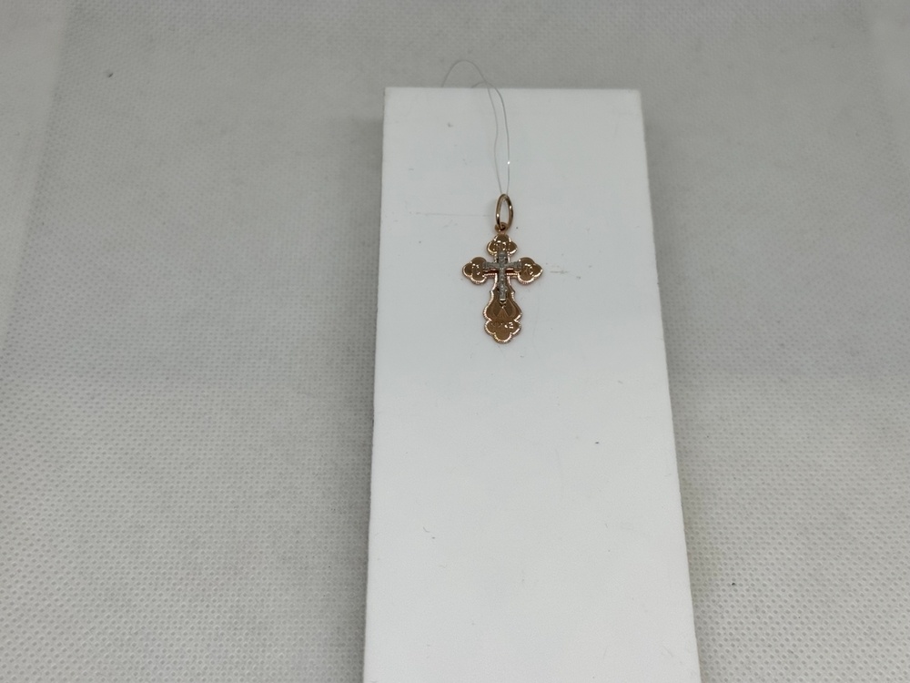 ПОДВЕСКА КРЕСТ (Au 585)