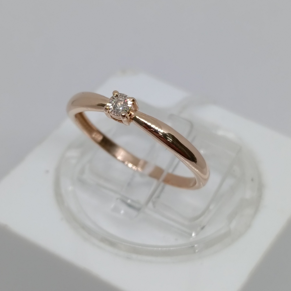 КОЛЬЦО БРИЛЛИАНТ Au 585