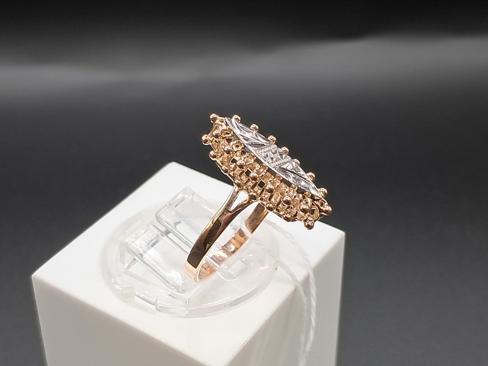 КОЛБКМ583 КОЛЬЦО БЕЗ КАМНЯ (Au 583)