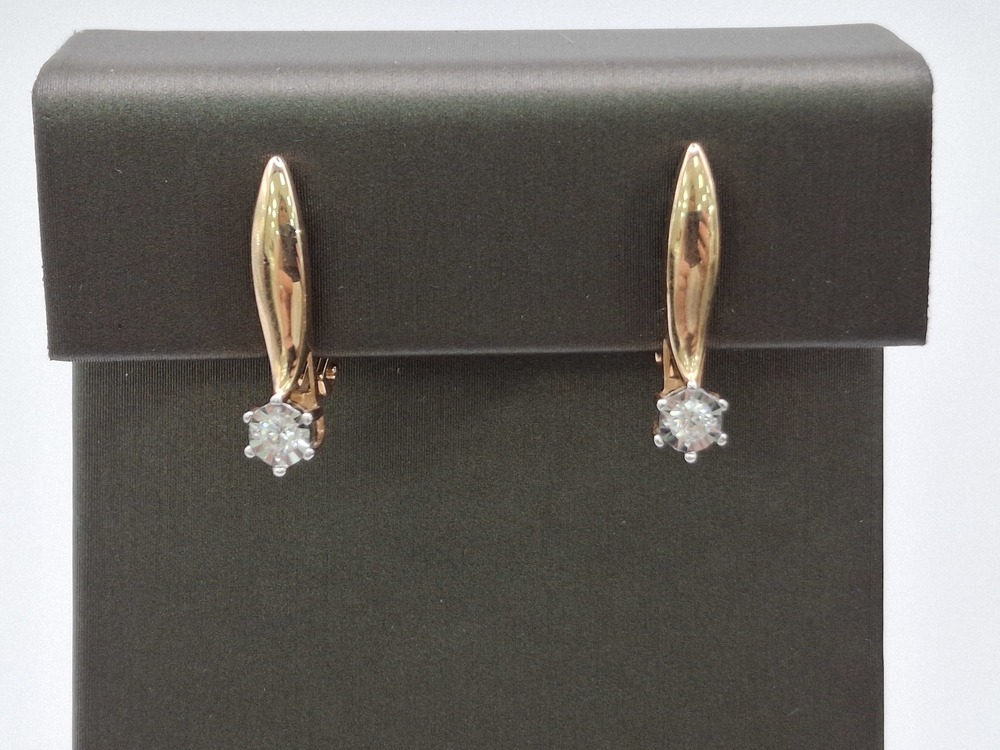 СЕРЬГИ БРИЛЛИАНТ (Au 585)