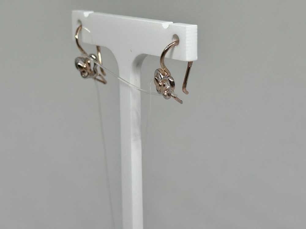 029211 СЕРЬГИ С ПЕТЕЛЬКОЙ (Au 585)