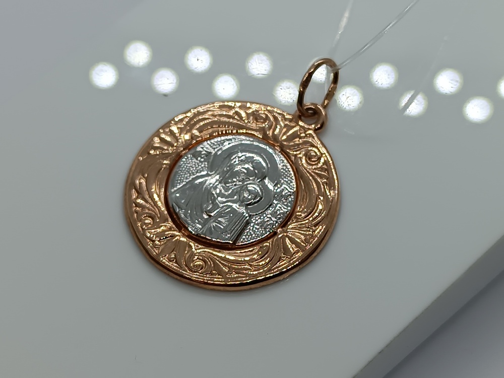 20-0129 ПОДВЕСКА ИКОНА без камня (Au 585) 20-0129 ПОДВЕСКА ИКОНА без камня (Au 585)