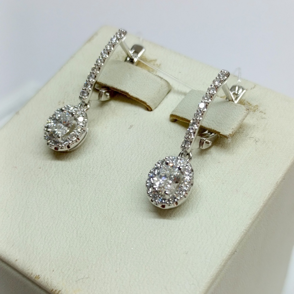 СЕРЬГИ БРИЛЛИАНТ (Au 585)