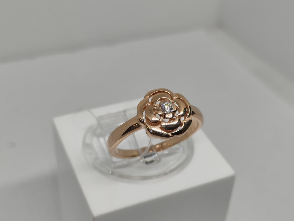 КОЛЬЦО С КАМНЕМ (Au 585)