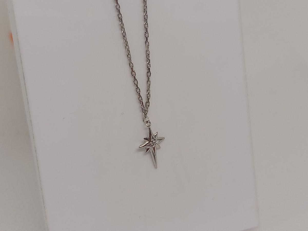 КОЛЬЕ С КАМНЕМ Au 585