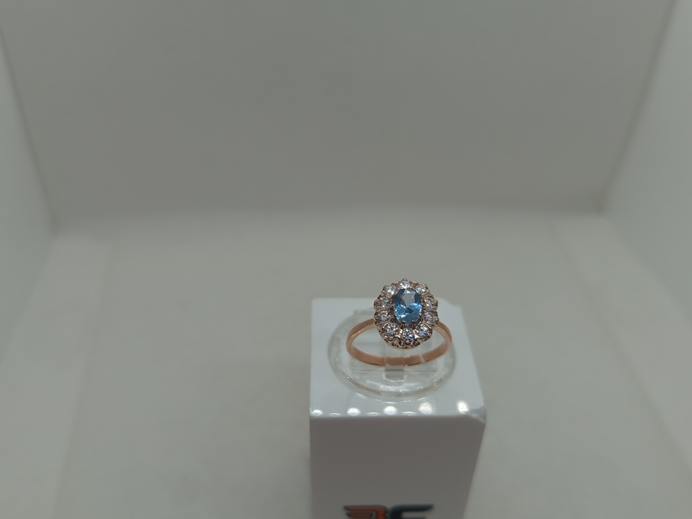 КОЛКМИ585 КОЛЬЦО С КАМНЯМИ (Au 585)