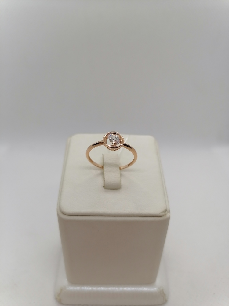 КОЛЬЦО С КАМНЕМ (Au 585)