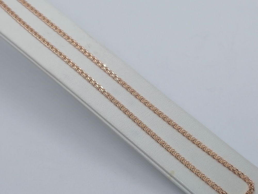 8040200-55 ЦЕПЬ ПОЛНОВЕСНАЯ Бисмарк (Au 585)