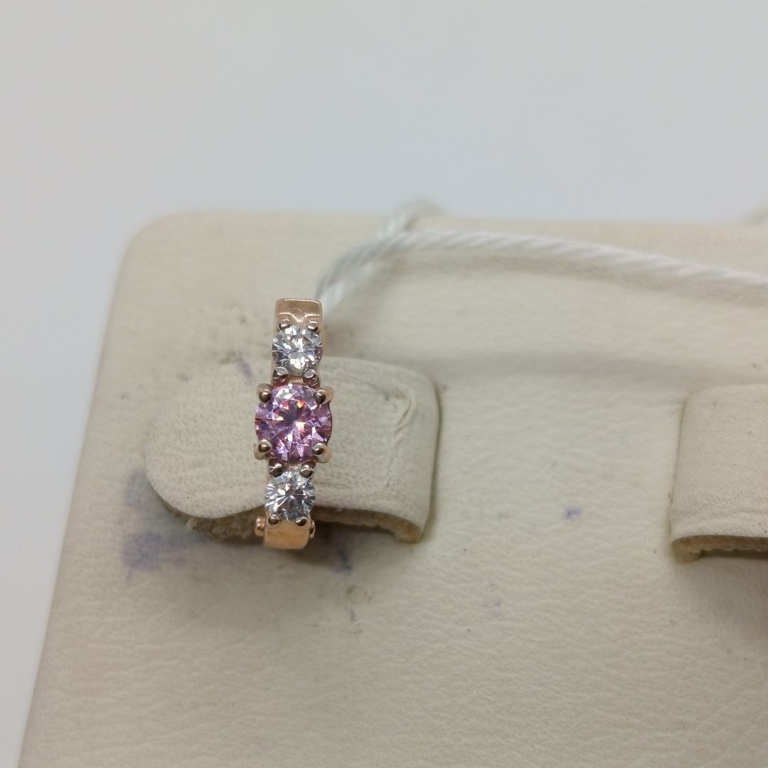 СЕРЬГИ С КАМНЯМИ (Au 585)