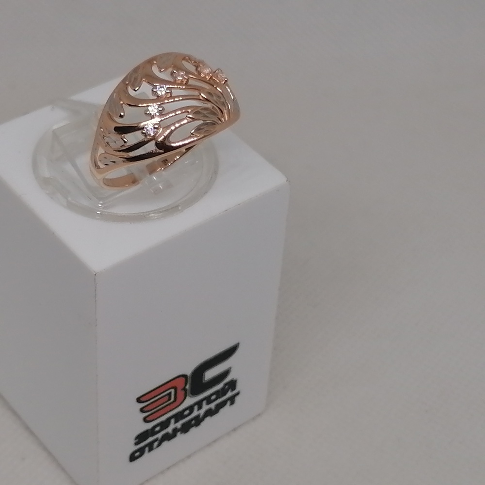 КОЛКМИ585 КОЛЬЦО С КАМНЯМИ (Au 585)