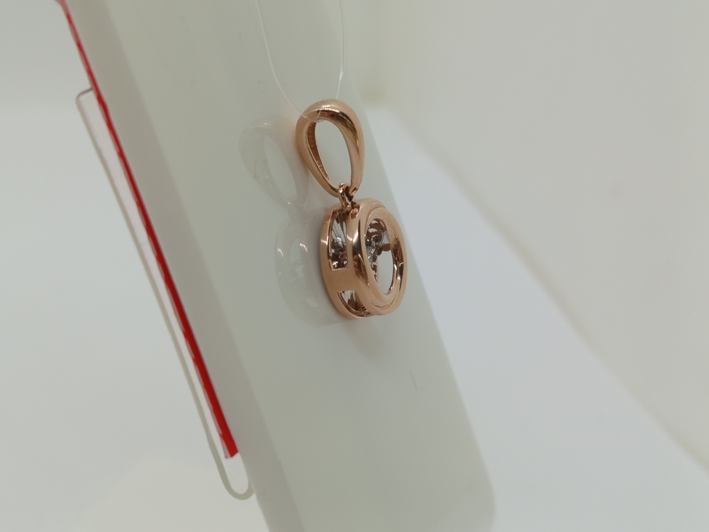 03-11-5743-11-00 ПОДВЕСКА БРИЛЛИАНТ (Au 585)