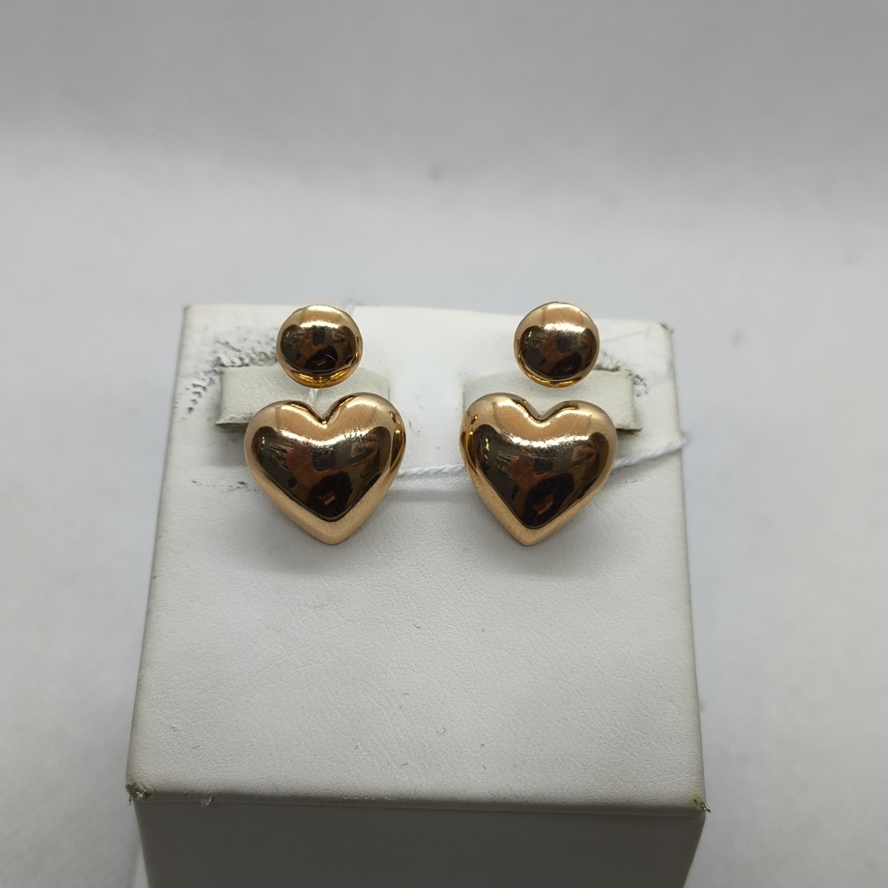 СПУС585 СЕРЬГИ ПУСЕТЫ (Au 585)