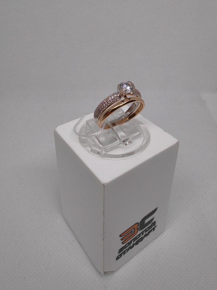 КОЛКМИ585 КОЛЬЦО С КАМНЯМИ (Au 585)