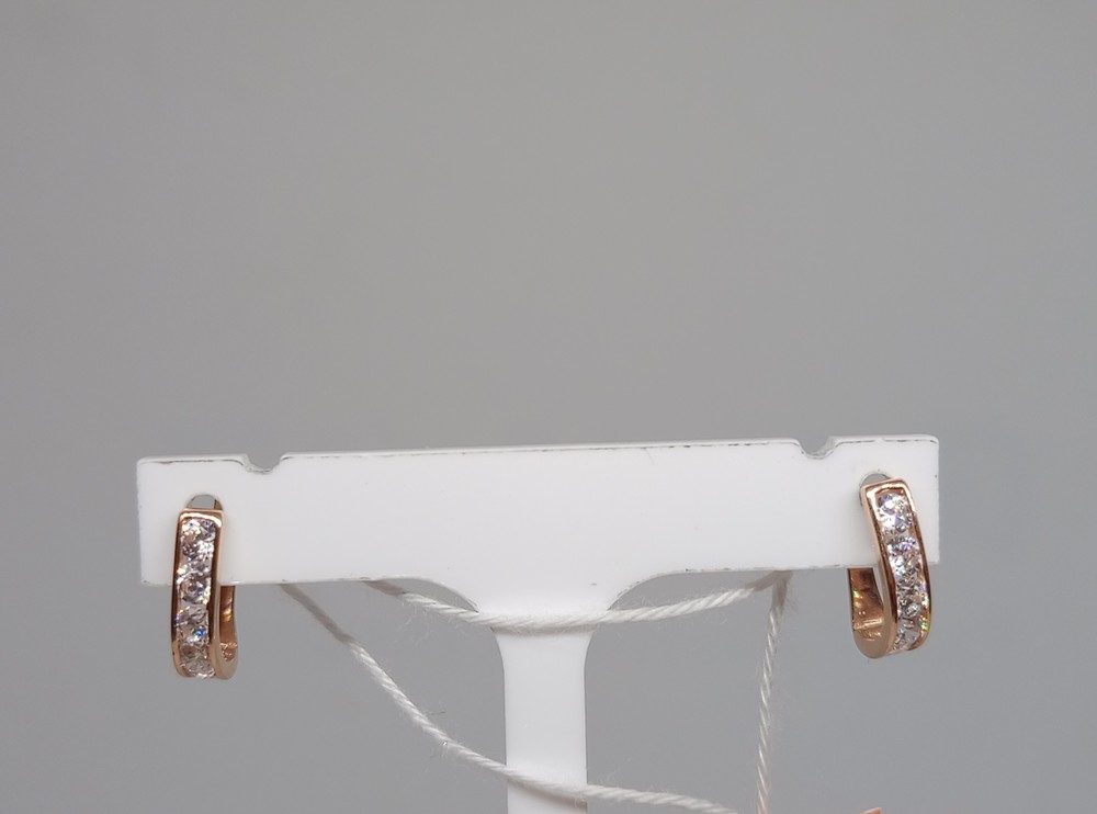 СЕРЬГИ С КАМНЯМИ (Au 585)