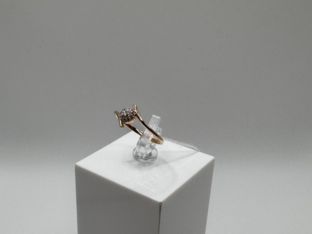 КОЛКМИ585 КОЛЬЦО С КАМНЯМИ (Au 585)