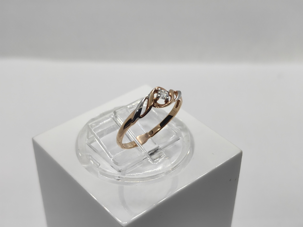 КОЛЬЦО С КАМНЕМ (Au 585)