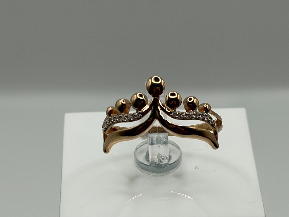 КОЛКМИ585 КОЛЬЦО С КАМНЯМИ (Au 585)