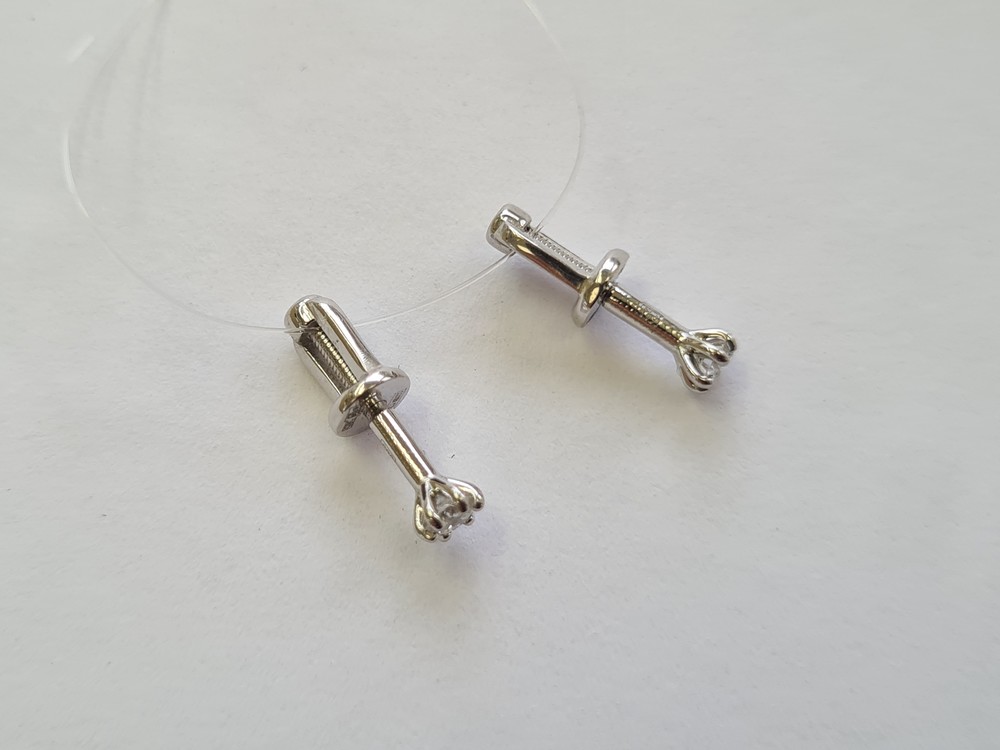 СЕРЬГИ ПУСЕТЫ Бриллиант (Au 585)