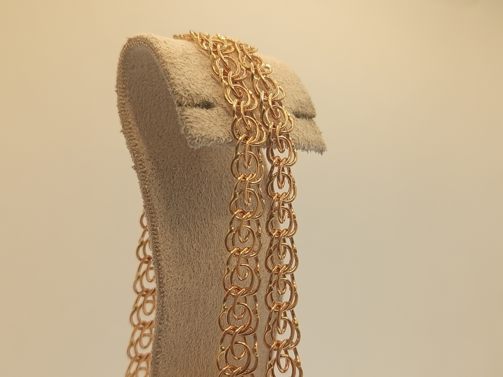 ЦЕПЬ ПОЛНОВЕСНАЯ Бисмарк (Au 585)